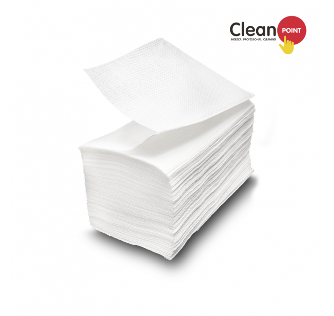 Рушник паперовий V Lux Medium 200 шт Clean Point