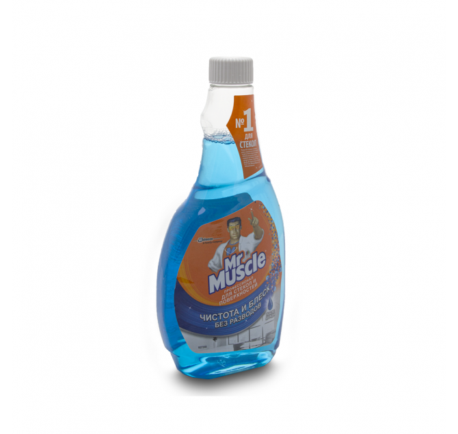 Засіб для скляних поверхонь Mr Muscle 500мл змінний