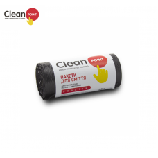 Пакети для сміття Clean Point PRO 35 л 50 шт/рул