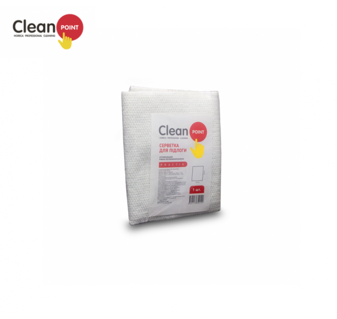 Серветка для прибирання Clean Point Lux 1 шт/пач